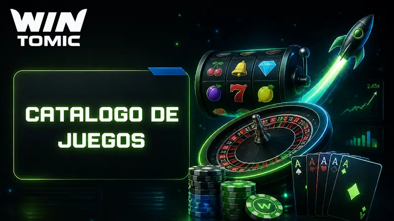 Catálogo De Juegos En Wintomic: Slots, Mesas, Aviator